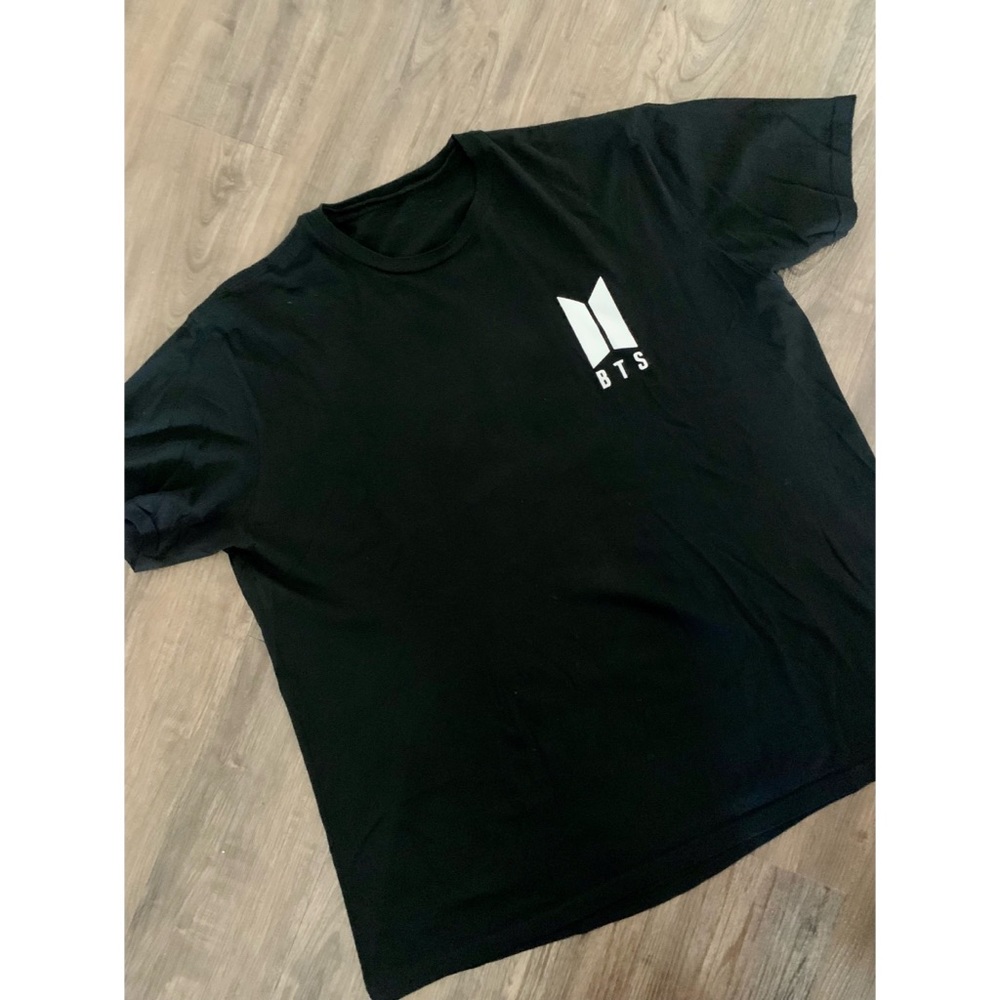 BTS Logo Tee Black